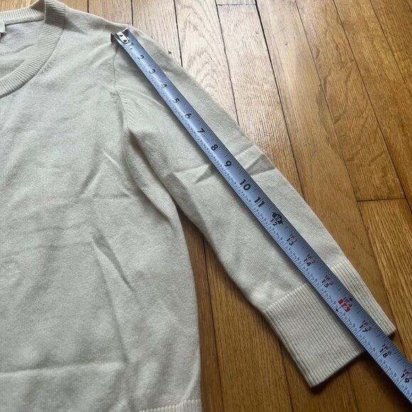 Kate Spade Size S Cream Cashmere Wool Blend Jewel Button Front Cardigan Sweater - Picture 9 of 12